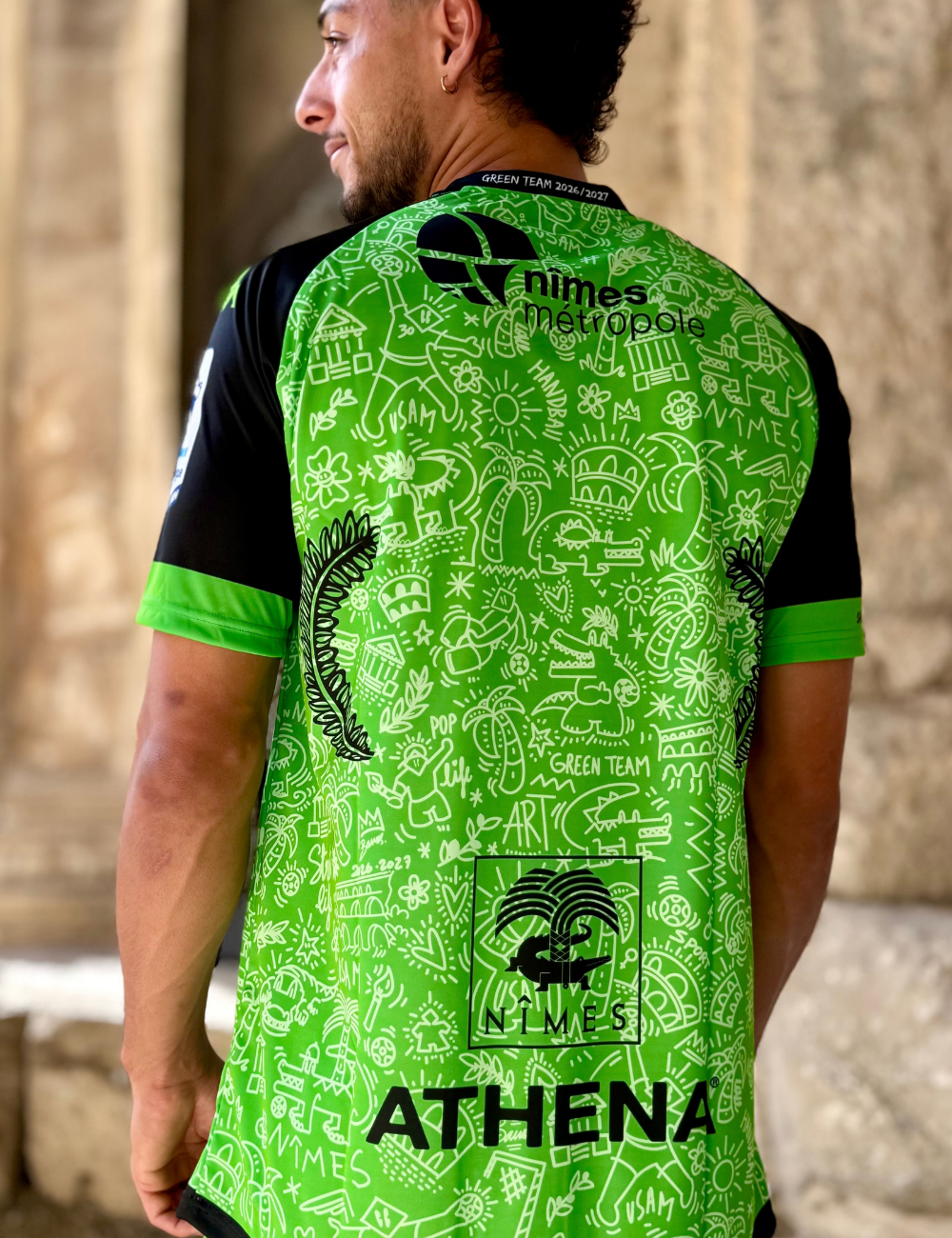 MAILLOT KAPPA ECHAUFFEMENT 26/27 by Melvyn Barros et Jay7