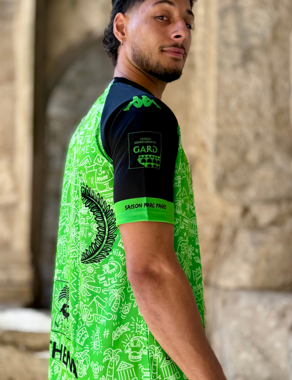MAILLOT KAPPA ECHAUFFEMENT 26/27 by Melvyn Barros et Jay7