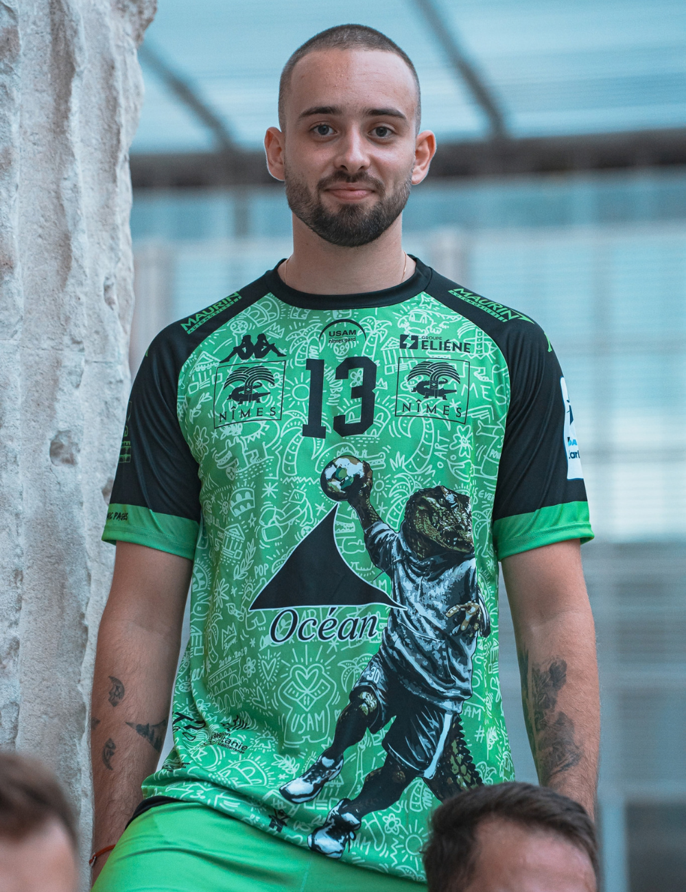 MAILLOT KAPPA ECHAUFFEMENT 26/27 by Melvyn Barros et Jay7
