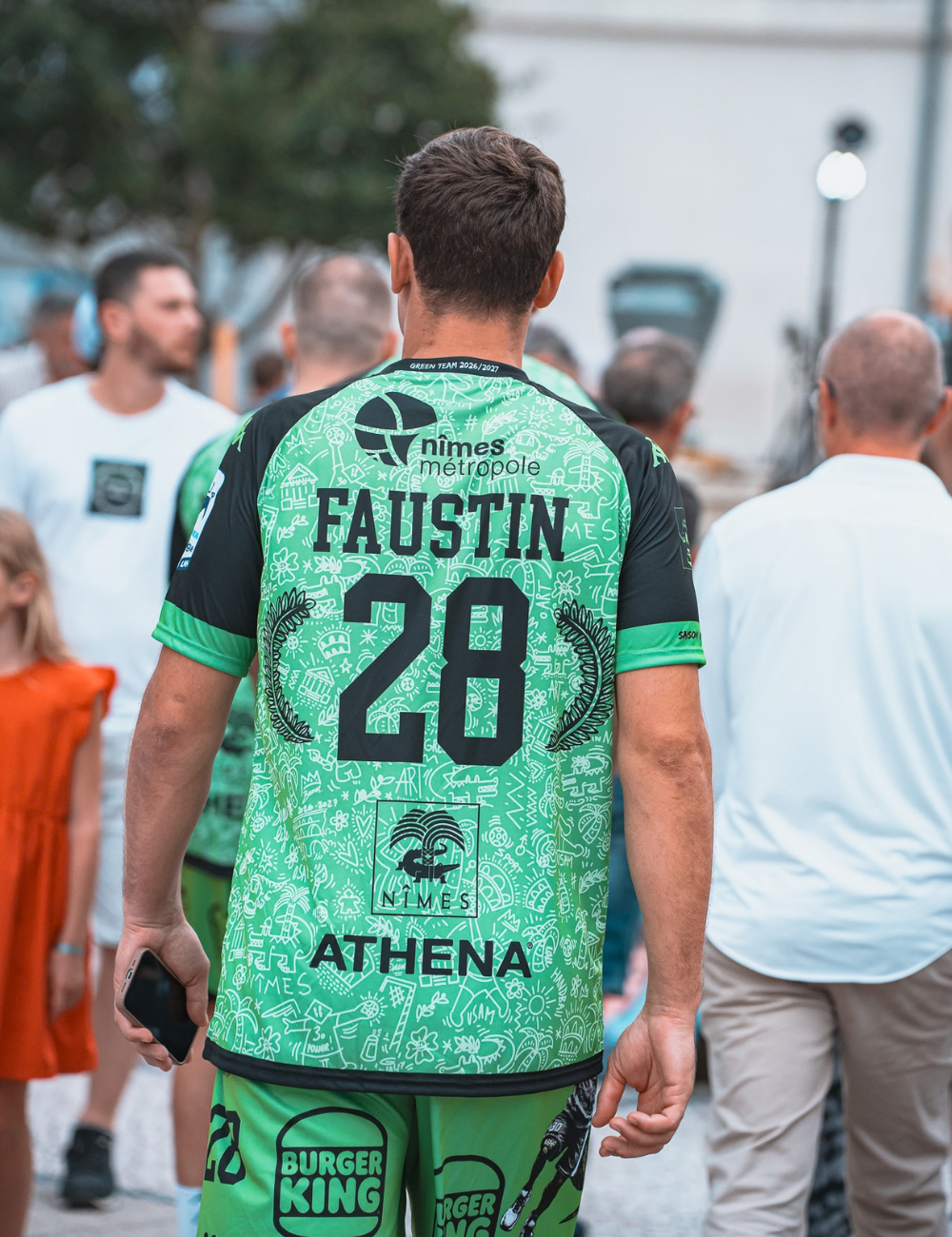 MAILLOT KAPPA ECHAUFFEMENT 26/27 by Melvyn Barros et Jay7