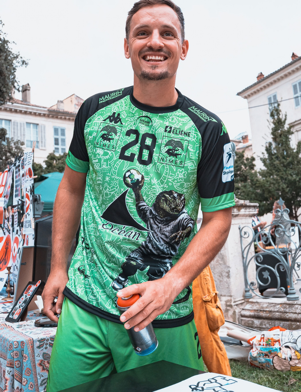 MAILLOT KAPPA ECHAUFFEMENT 26/27 by Melvyn Barros et Jay7