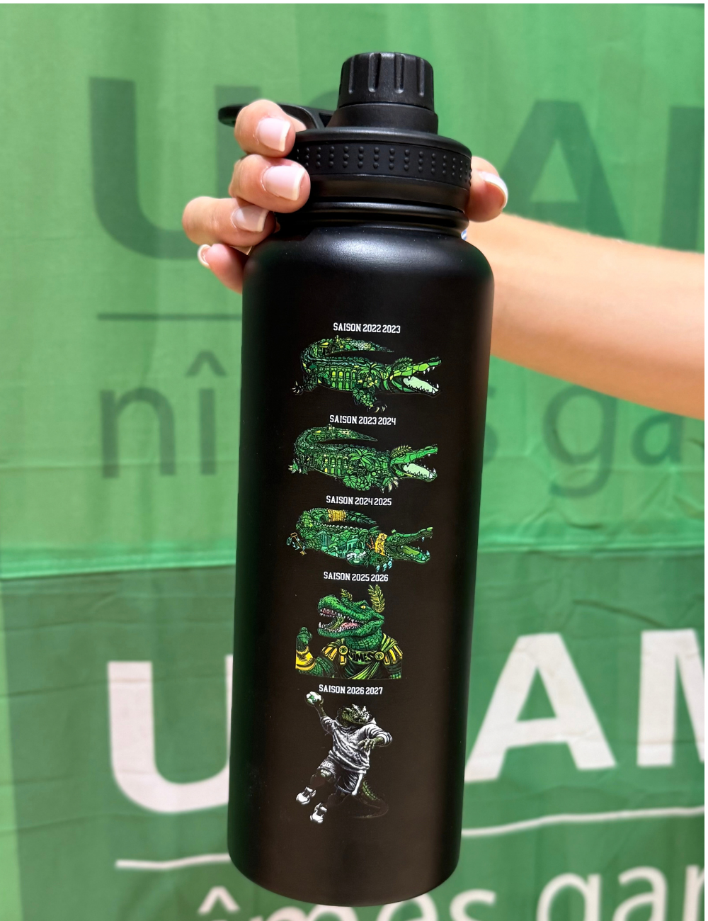 Gourde isotherme 1.2L Collector Crocos 5 ans