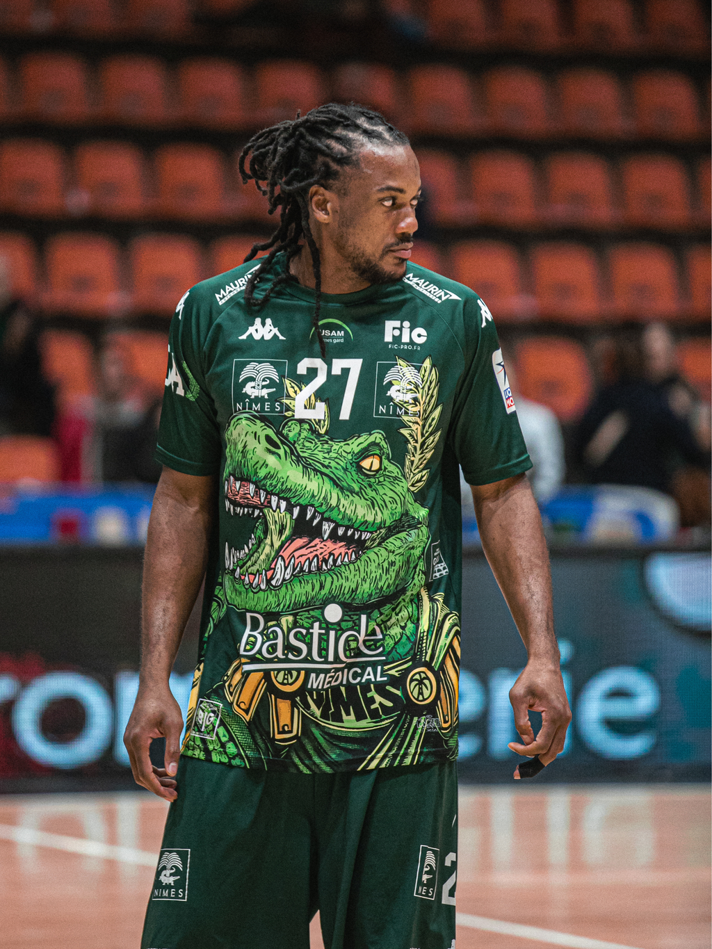 MAILLOT KAPPA ECHAUFFEMENT HOMME CROCO by Pyrate