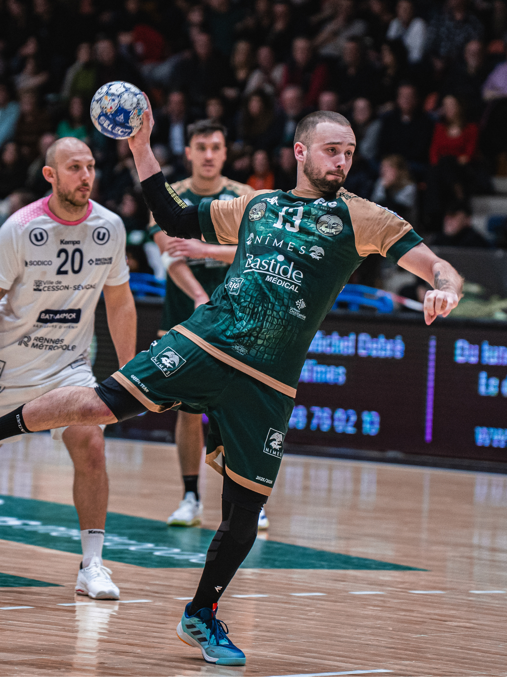 MAILLOT KAPPA DOMICILE HOMME VERT by Melvyn Barros