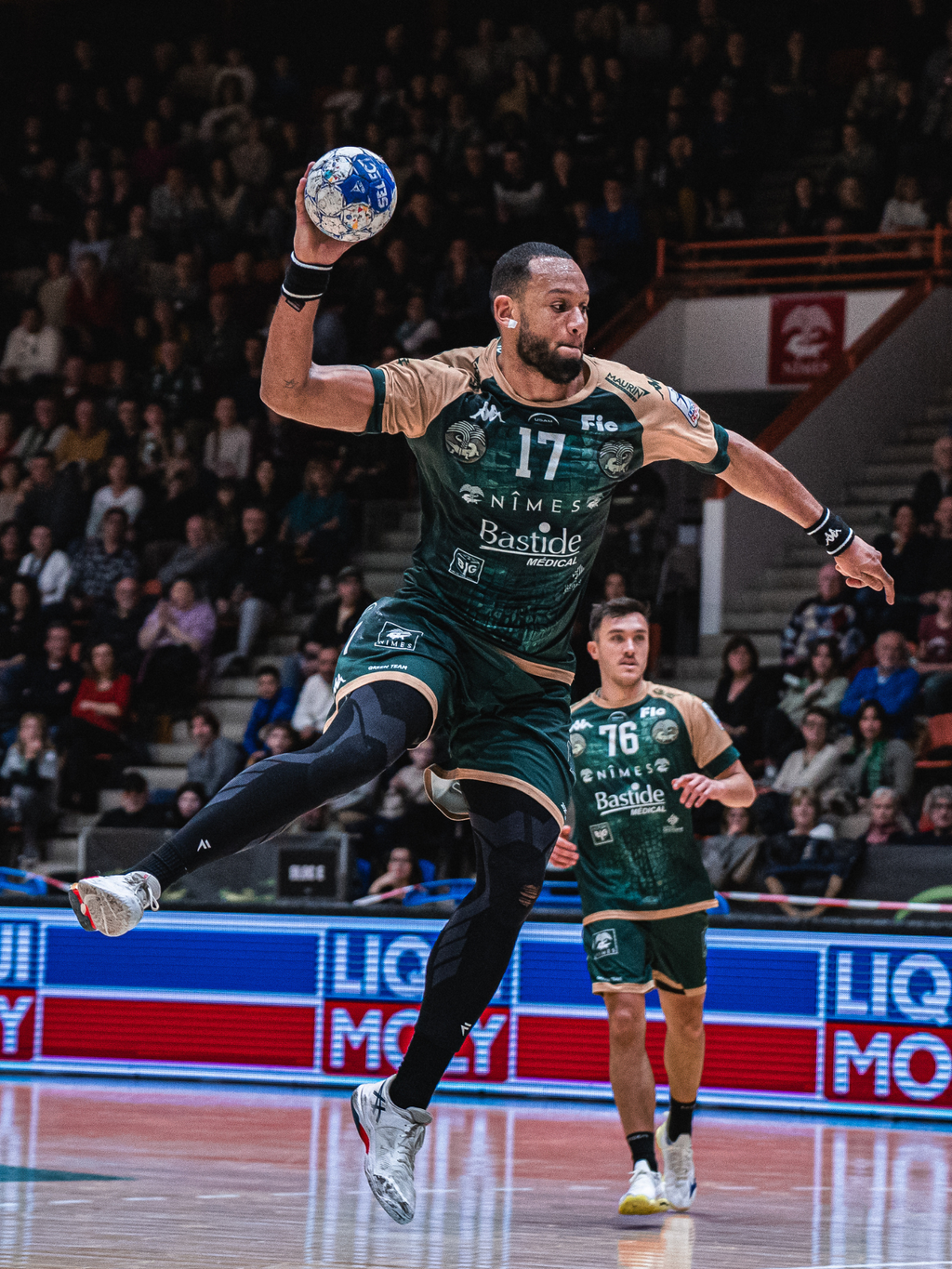 MAILLOT KAPPA DOMICILE HOMME VERT by Melvyn Barros