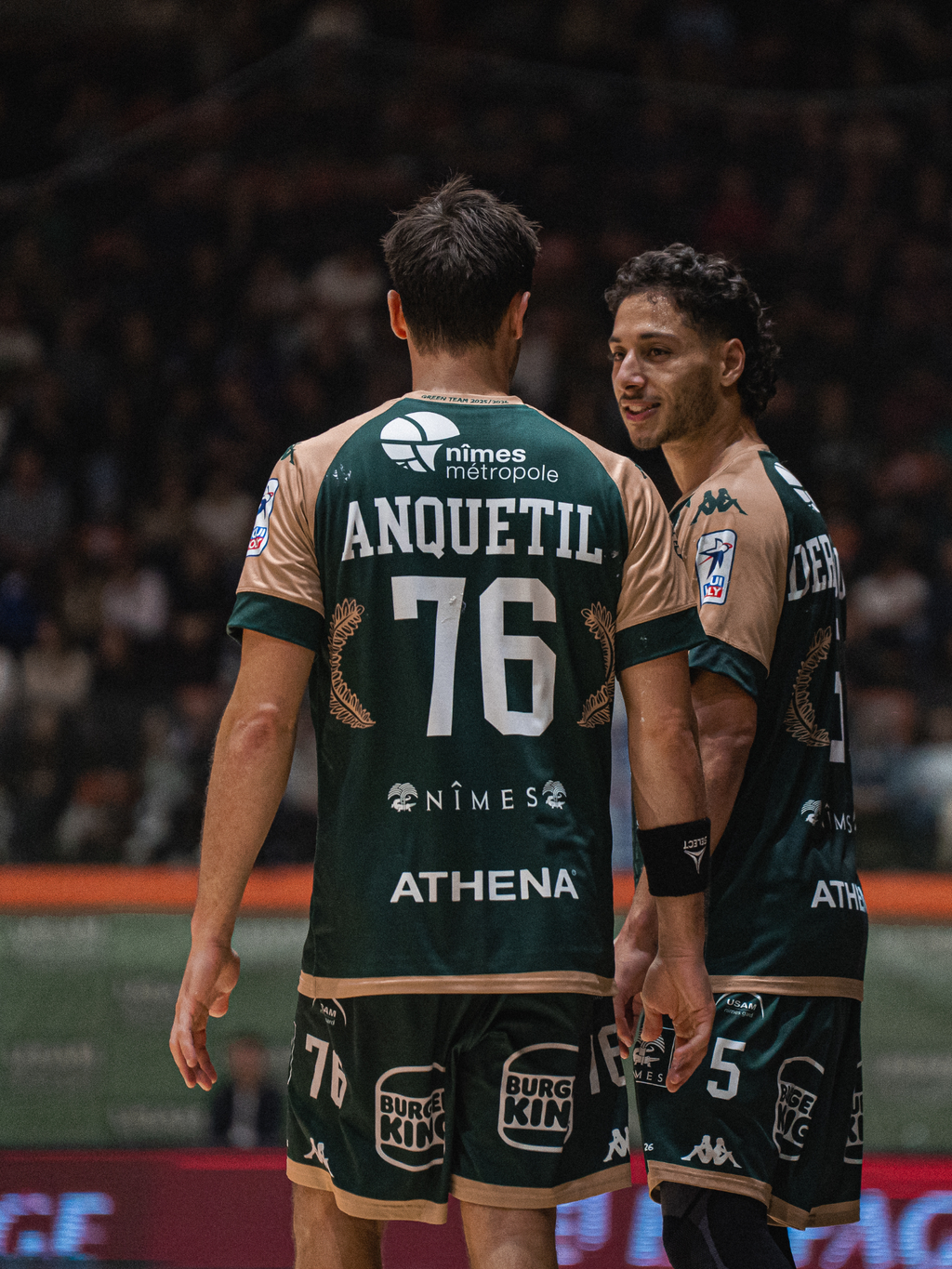 MAILLOT KAPPA DOMICILE HOMME VERT by Melvyn Barros